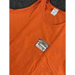 Hawaiian Surfrider North Shore Hawaii Tank Top Orange L Surf